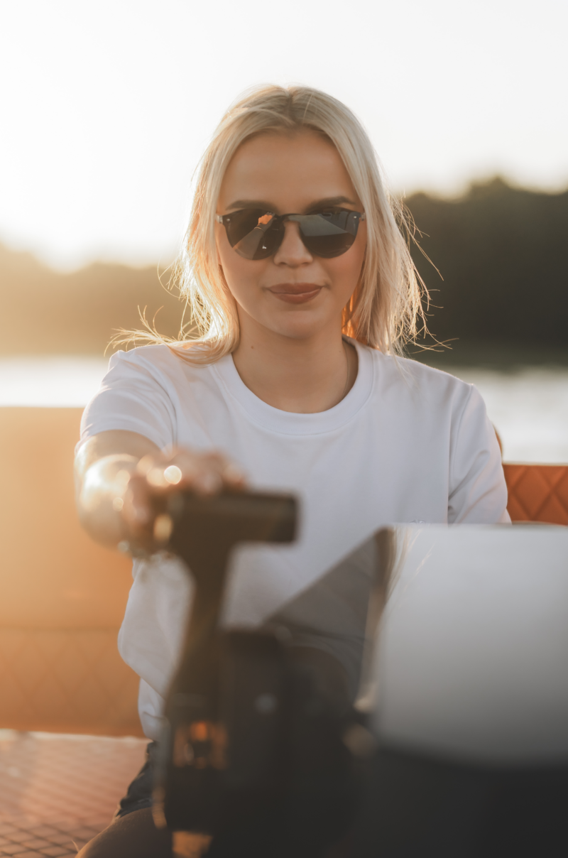 T-SHIRT DAMSKI SIZI CLASSIC [BIAŁY]